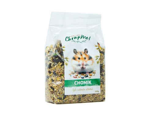 Etykieta produktowa pokarm dla gryzoni