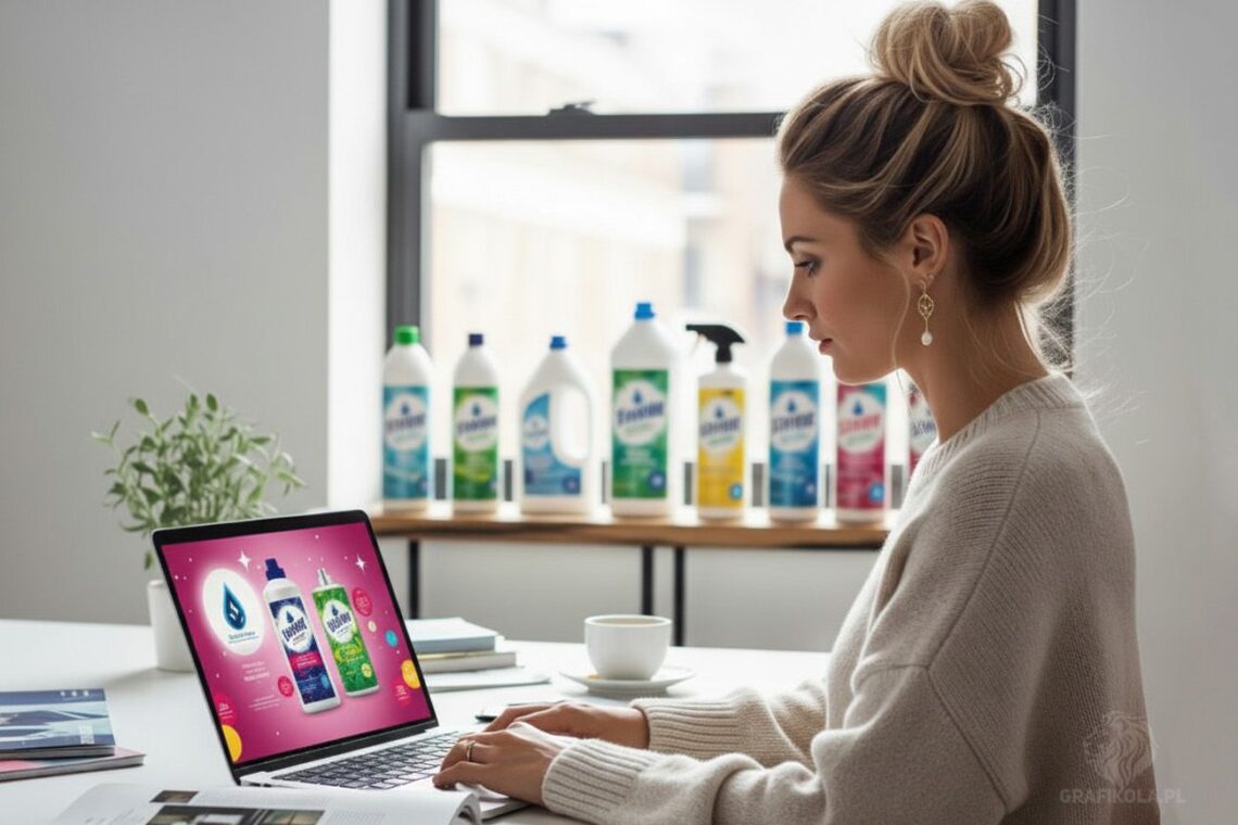 Etykiety dla Środków Czystości: Skuteczność, Bezpieczeństwo i Wizualna Świeżość