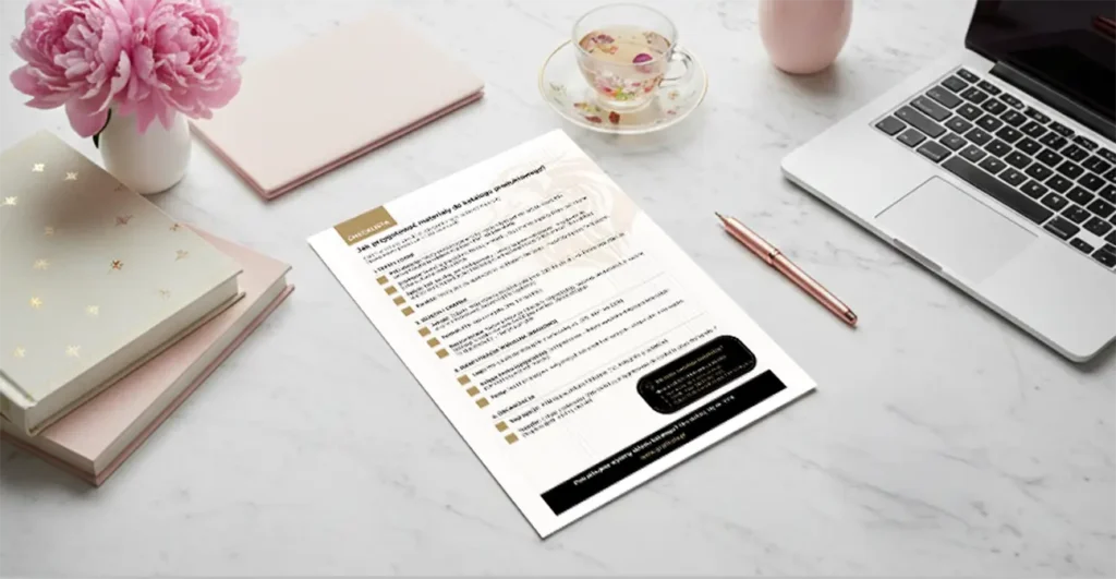 Checklista: Jak przygotować materiały do katalogu produktowego?