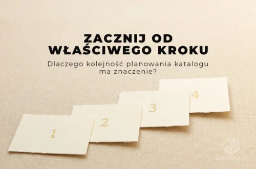 Planowanie katalogu przed napisaniem briefu — właściwa kolejność kroków — Grafikola.pl Studio Graficzne Poznań